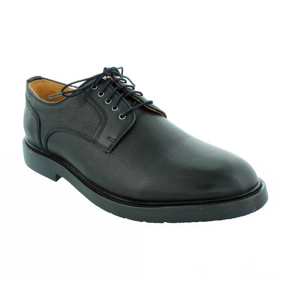 NEW STRIDEWELL men\'s alpha lace-up dress shoe in black